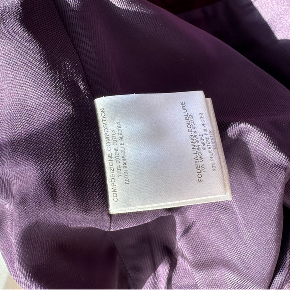 Gucci Burgundy Skirt with Gold-Tone Hardware Size 40 - Picture 6 of 7